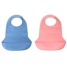 원투몰 어르신 턱받이 환자용 턱받이, 핑크