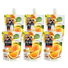 오리히로 푸룬또 곤약젤리 오렌지맛, 130g, 6개