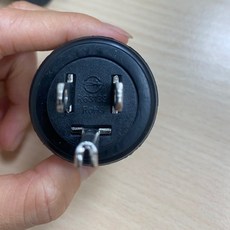 電纜橡膠插頭 電纜橡膠插座 橡膠H型附接地插頭(座) LK7004 LK5215 接地電纜線 橡膠插頭15A 125V, 1個, 插頭3插