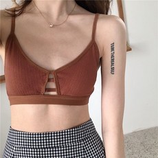 泡芙小店 薄款內衣 女學生 高中生 少女背心 顯小胸 美背 裹胸 韓版抹胸 無鋼圈 文胸