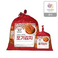 종가 중부식 포기김치 5.2kg 총각김치 850g 125525, 1개