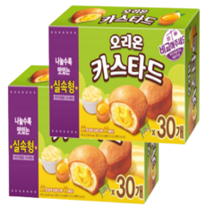 오리온 카스타드 대용량 30입 (690g), 690g, 2개