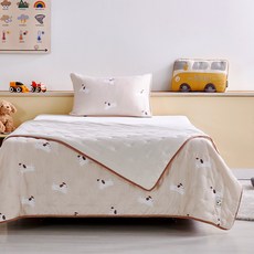 [모던하우스 인천점] 소프트브리즈 고주파 얇은 차렵이불 150x200 우프퍼피 베이지 -[CZ0226011]