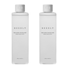 니들리 마일드 미셀라 클렌징 워터, 2개, 390ml
