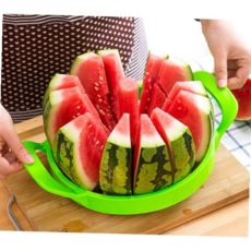 수박자르기 슬라이서 수박커팅기 12조각 DD-10205 수박컷팅기 수박칼 수박절단기 메론커팅기 수박커터기, 1개