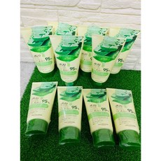 THE FACE SHOP 菲詩小舖 濟洲蘆薈舒緩凝膠300g，保濕鎮定，曬後修護，清爽不黏膩，敏感肌適用, 1條