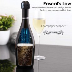 紅酒三件組套裝 酒具組 (電動開瓶器+真空酒塞+倒酒器)葡萄酒開瓶工具組, 1個, 香檳鎖氣專用塞