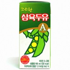 삼육식품 고소한 삼육두유 A, 190ml, 320개