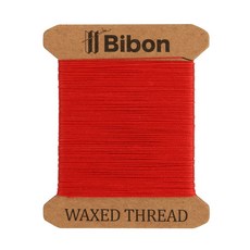 비본 북바인딩 왁스 폴리사 제본실(초사) 0.35mm 30M, 1개, 레드