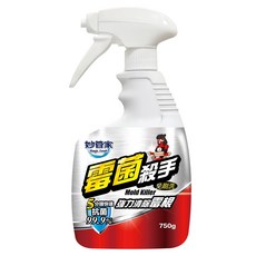 妙管家霉菌殺手 750g 強效除霉 除霉劑 廁所清潔 磁磚清潔 衛浴清潔劑 深入霉根 分解黑霉 不刺鼻【A20112】, 1個