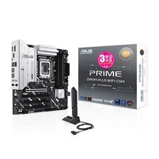 ASUS PRIME Z890M-PLUS WIFI-CSM STCOM 인텔 메인보드, Z890M-PLUS WIFI CSM