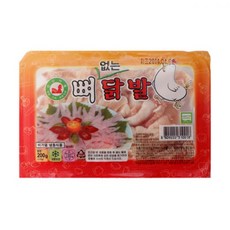 선산식품 뼈없는닭발, 4개, 200g