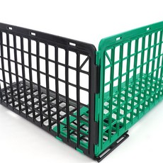 플로샵 L형 결합가능 칸막이 진열대칸막이 진열칸막이, 녹색