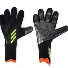 골키퍼 축구 장갑 연습 훈련용 선수용 시합용 경기, 1개, 블랙그린