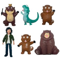 핫 애니메이션 호퍼스 비버 변신 플랜 액션 피규어 수집용 모델 인형 팬 생일 선물, 1개, 4. 6pcs