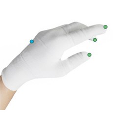 핸드맥스 식품용 손가락 부분 베임방지 파워컷핑거 NO.516 육가공 장갑 1짝, 2개