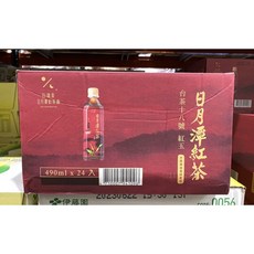 日月潭台茶十八號紅茶 無糖 490ml x 24入, 1個, 24個裝