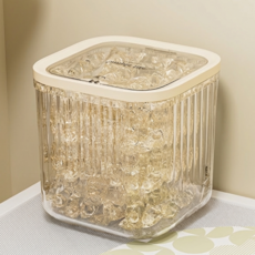 소이린 먼지없이 깔끔한 원터치보관함 캡슐세제통 캡슐세제보관함, 투명