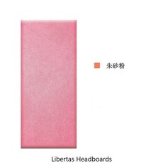 침대 헤드 보드 목재 벽 패널 침실 가구 자체 접착, 20X40CM, 64) 분홍색 - 20X40CM, 1000