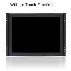 12인치 산업용 저항성 키오스크 POS USB LCD 시스템용 VESA 마운트 BNC 모니터 HDMI 1024X768 VGA 터치스크린 디스플레이, 02 Capacitive touch_0 영국 플러그, 1) Without touch  영국 플러그
