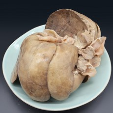 퀸미트 얼리지 않은 냉장 국내산 삶은 순대간 돼지간 돼지1마리분, 1개, 1kg