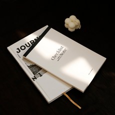 클래식 떡메모지 A5 4종 세트 라인 그리드 무지 체크리스트 메모패드, 1개, 70매, 03. 체크리스트 노트