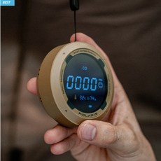 POLARIS北極星 一氧化碳偵測器 高分貝警報 露營適用, 沙色, 1個
