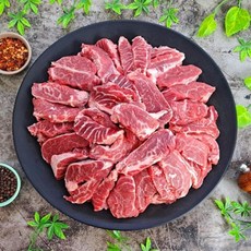 돼지 뒷고기 볼살 통볼살 1.5cm 5kg 구이, 1개