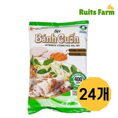 [루츠팜] 베트남 봇반꾸온 400gX24개 1박스 bot banh cuon 반쎄오 반꾸온 타키 타이키 taiky food, 400g, 24개