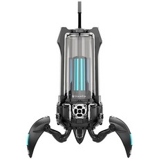 GravaStar Supernova 휴대용 블루투스 스피커 LED 테이블 램프 스피커 9시간 재생 TWS 페어링 파티/야외/캠핑/선물을 위한 무선 스피커, G5, 블랙