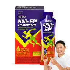 일동후디스 하이뮨 아미노포텐 에너지젤 아미노산 2550mg 파인애플맛, 400g, 1박스