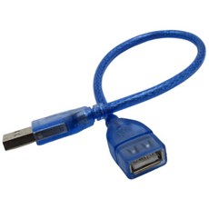 USB公轉母延長線, 藍色, 3米(300公分)