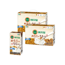 베지밀 아몬드와 호두 두유 x48팩(선물용), 190ml, 48세트