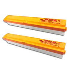 豪割達人 台灣製MIT 可調式專利保鮮膜切割器-兩用款 2入 (黃白色) 二代磁吸切割盒 鋁箔紙烘焙紙適用 環保便利密封防蟲, 2個, 1套