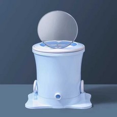 수동 탈수기 행주 짜는기계 세탁기 걸레 의류 속옷, 옅은 커피색(중용량)