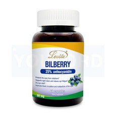 [정품보장]로비타 빌베리 Lovita Bilberry 추출물 6000mg 60정 X 1병, 1개