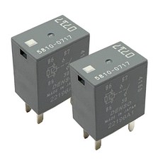 2Pcs 5810-0717 릴레이 12VDC 35A 에어컨 팬 자동차 5핀