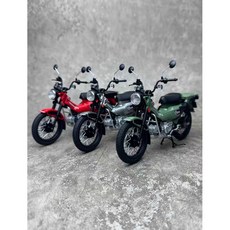 浩哥部品 MONKEY125 猴子 模型車 1:12 比例 玩具車 精緻收藏, 1個, CT125,鐵灰