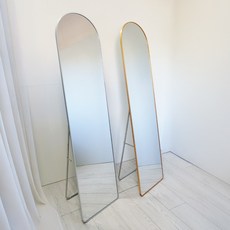 BOYD 寶德家居 晨曦金鏡 Aurora Arc 全身鏡 落地鏡，全身穿搭檢視，居家空間美化，簡約風格設計, 月光銀