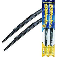 SilBlade 傳統鐵骨式矽膠雨刷 雙支裝，堅固耐用，超撥水效果，視野清晰，安裝簡便, 鐵骨雨刷