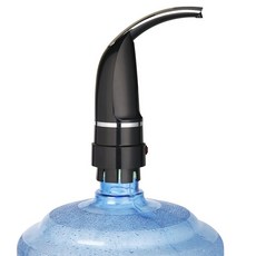 美能迪電動抽水器 純凈水自動上水器 有線桶裝水抽水器, 插電使用  黑色, 1個