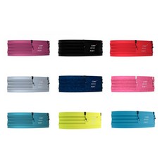 Compressport Pro FreeBelt 2.0 自由腰帶 男女可用 越野 運動 慢跑 馬拉松, 夏威夷藍,XS/S, 1個