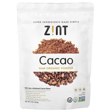 Zint 생 카카오 파우더 227g(8oz), 2개, 226g