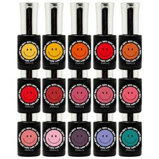 Ravi Smile Self Gel Nail Color Gel 5ml 15 件套, 一組 15 個微笑