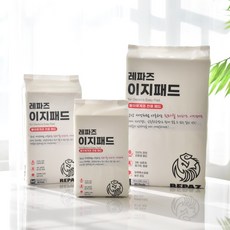 크레스티드게코 바닥재 천연펄프 레파즈 이지패드 소/중/대, 대형, 1개