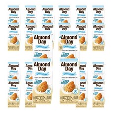 남양 아몬드데이 언스위트 아몬드우유 190ml 24개, 6세트