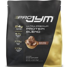 JymSupplementScience Pro Jym 特級優質蛋白混合物 石板路風味, 1個, 1.9kg