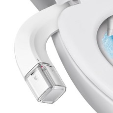 Shineforu 울트라 슬림 비데 듀얼 모드 부착물 압력 제어 기능이 있는 변기 시트 부착물여성용/후방 세척 쉬운 설치 디자인 비전기 134206, Shineforu 울트라 슬림 비데 듀얼 모드 부착물,