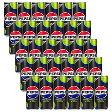 롯데칠성 펩시 제로슈거 라임 업소용콜라, 30개, 245ml