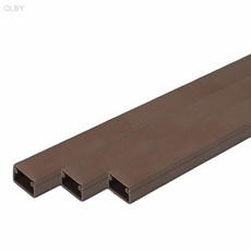 사각 전선 몰딩 1호 밤색 배선관 바닥정리, 상세페이지 기재